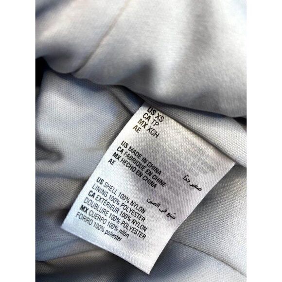 INC Silver‎ Sequins Cold Shoulder Top Sz XS NEW - Picture 5 of 8